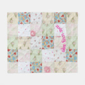  quilt personaliseren fleece deken (Voorkant (Horizontaal))