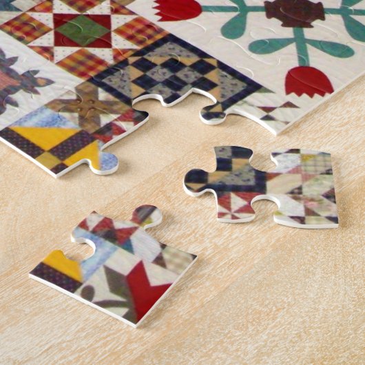 Quilt Puzzle met meerdere keuzes Legpuzzel (Zijkant)