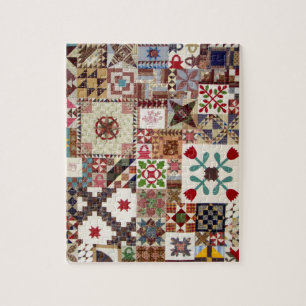 Quilt Puzzle met meerdere keuzes Legpuzzel