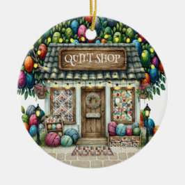 QUILT Shop Keramisch Ornament