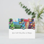 Quilt Shop Promo-Briefkaart Briefkaart (Staand voorkant)