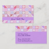 Quilt Shop-Visitekaartjes Visitekaartje (Voorkant / Achterkant)
