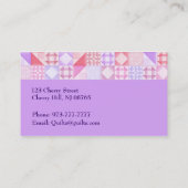 Quilt Shop-Visitekaartjes Visitekaartje (Achterkant)