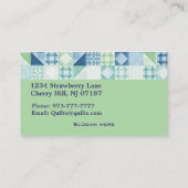 Quilt Shop-Visitekaartjes Visitekaartje (Achterkant)