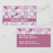 Quilt Shop-Visitekaartjes Visitekaartje (Voorkant / Achterkant)