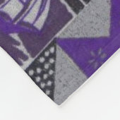 QUILT (Simulate) Vluchtmaandoorgangen Fleece Deken (Hoek)