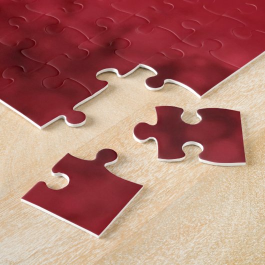 Quilt Square Monogram Legpuzzel (Zijkant)