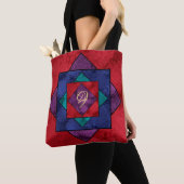 Quilt Square Monogram Tote Bag (Dichtbij)