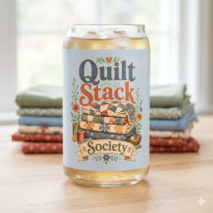 Quilt Stack Society Cottagecore Naaien Blikvorm Glas