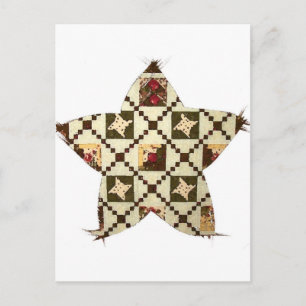 Quilt Star Briefkaart