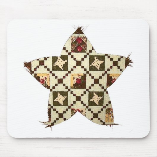 Quilt Star Muismat (Voorkant)