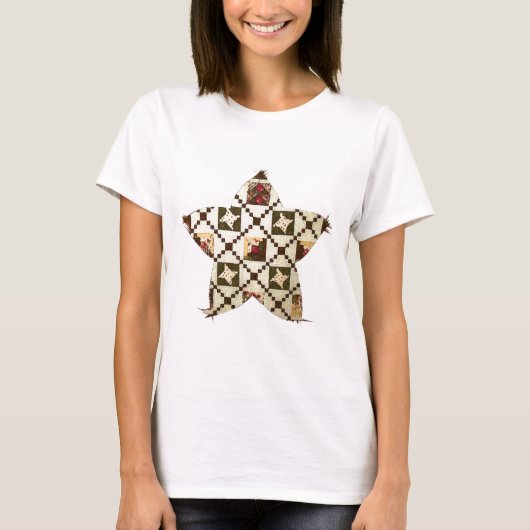 Quilt Ster T-shirt (Voorkant)