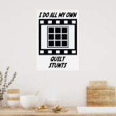 Quilt Stunts Poster (Keuken)