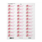 Quilt Theme Return Address Label (Full Sheet)