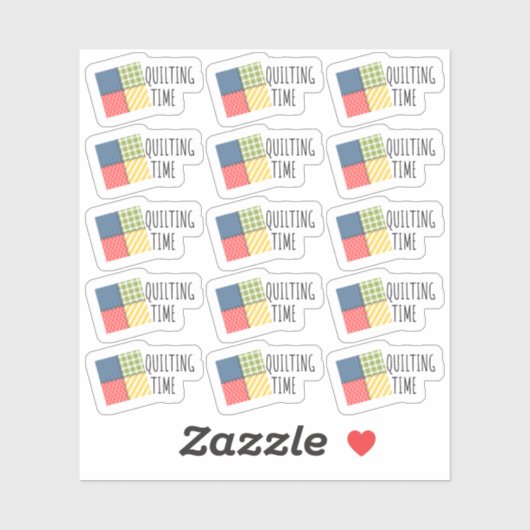 Quilt Tijd Patchwork Ambacht Hobby Bujo Planner Sticker (Vel)