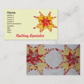 Quilt Visitekaartje (Voorkant / Achterkant)