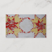 Quilt Visitekaartje (Achterkant)