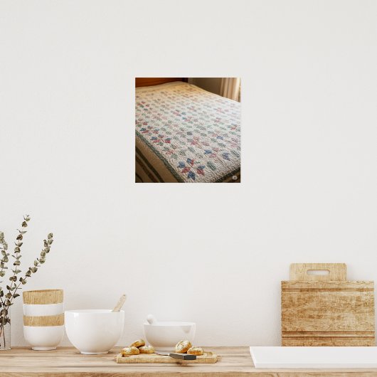  quiltafbeelding poster (Keuken)