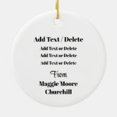 Quiltbedrijf Ornament (Achterkant)