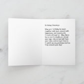 Quiltblok Quotes Verjaardag Kaart (Binnen)