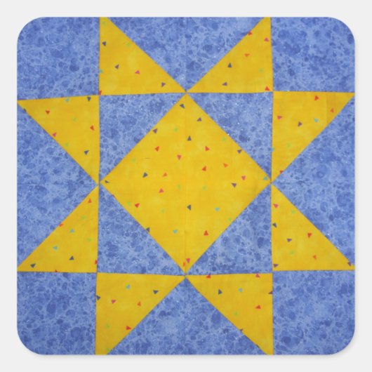 Quiltblok Stickers (Voorkant)