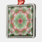 Quiltblokken serie #4 metalen ornament (Links)