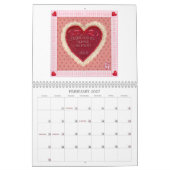 Quilted Comfort Inspirerend elk jaar kalender (Feb 2027)