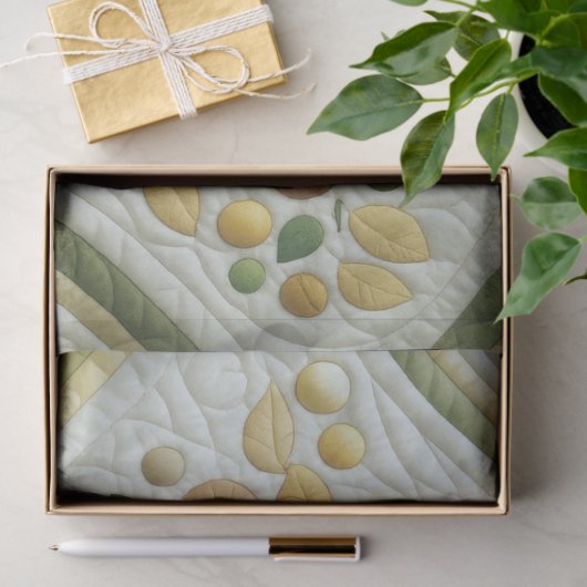 Quilted Design Notenkraker Kerstmis Tissuepapier (Geschenk)