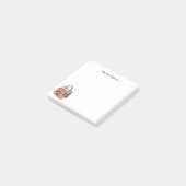 Quilted Handtas Een Notitie Van Naam Notitieblok Post-it® Notes (Schuin)