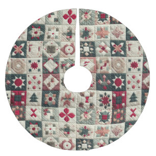 Quilted Kerstontwerpen Kerstboom Rok