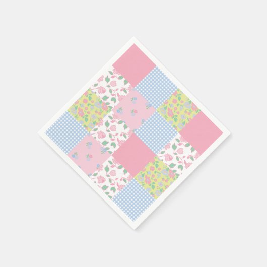 Quilted Patchwork Party servetten (Hoek)
