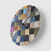 Quilted Pocket Design Ronde Klok (Hoek)