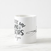 Quilten Als je mijn stofschaar gebruikt... Koffiemok (Center)