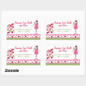 Quilten Business Custom Sticker (Vel)