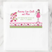 Quilten Business Custom Sticker (Tas)