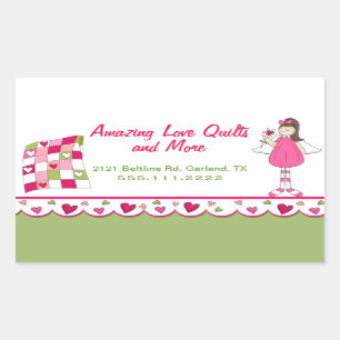  Quilten Business Custom Sticker
