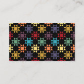 Quilten Business, Quilters Custom Amish Quilt Visitekaartje (Achterkant)