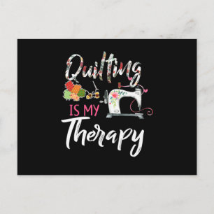 Quilten Is Mijn Therapie Grappig Cadeau Quilt Li Briefkaart
