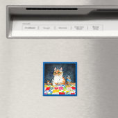 Quilten kat en muis magneet (Insitu (Vaatwasser))