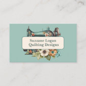 Quilten of naaien Visitekaartje (Voorkant)