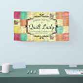 Quilten quilter grunge patchwork ambacht show cabi spandoek (Beurs)