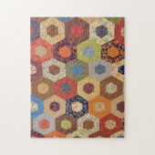 Quilter Afbeelding naaivezel Legpuzzel (Verticaal)