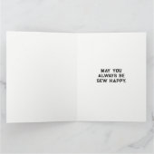 Quilter Birthday Kaart (Binnen)