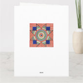 Quilter Birthday Kaart (Achterkant)