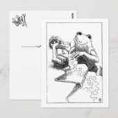 quilter briefkaart (Voorkant / Achterkant)