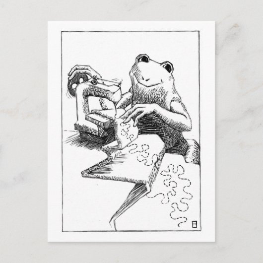 quilter briefkaart (Voorkant)