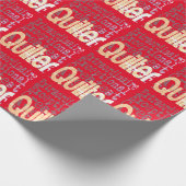 Quilter Extraordinaire Cadeaupapier (Hoek)