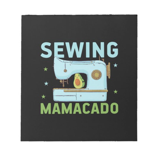 Quilter Gift | Naaigoed Mamacado Notitieblok (Voorkant)