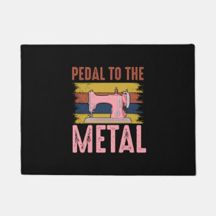 Quilter Gift Pedal To The Metal Deurmat