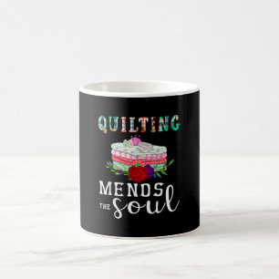 Quilter Gift Quilter Mends Soul Quilter Kieuwdek Koffiemok